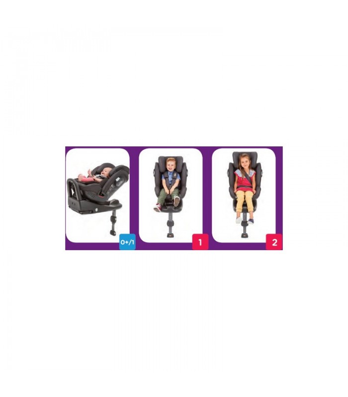 silla-auto-stages-isofix-grup-0-1-2-joie I-size desde el nacimiento hasta  los 18kg