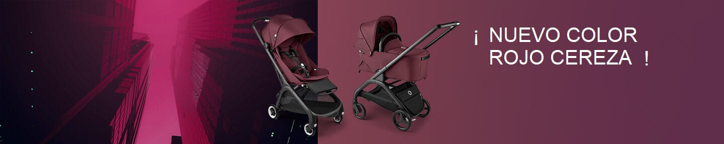 bugaboo dragonfly rojo cereza (dark cherry)